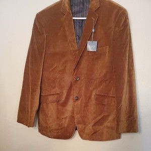 *NWT*Madison Modern Fit 42R Men's Jacket Sport Coat 2 button Vicuna BK7894J